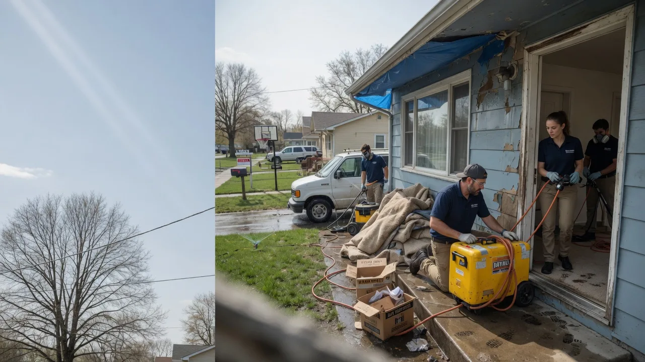 Basement Flood Cleanup in Mexico, PA near me